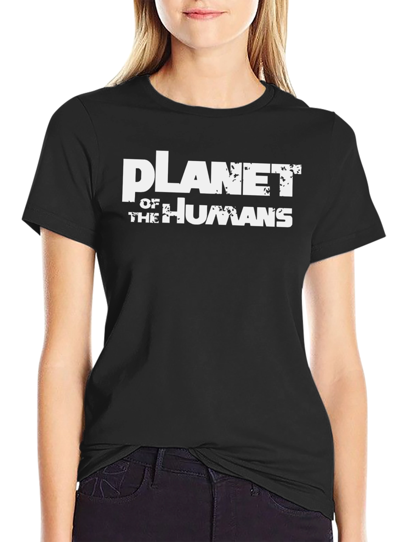 Planet of the Humans T-Shirt - Black Graphic Tee