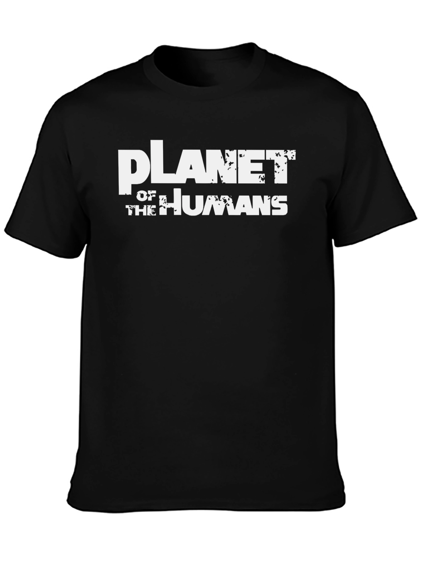 Planet of the Humans T-Shirt - Black Graphic Tee