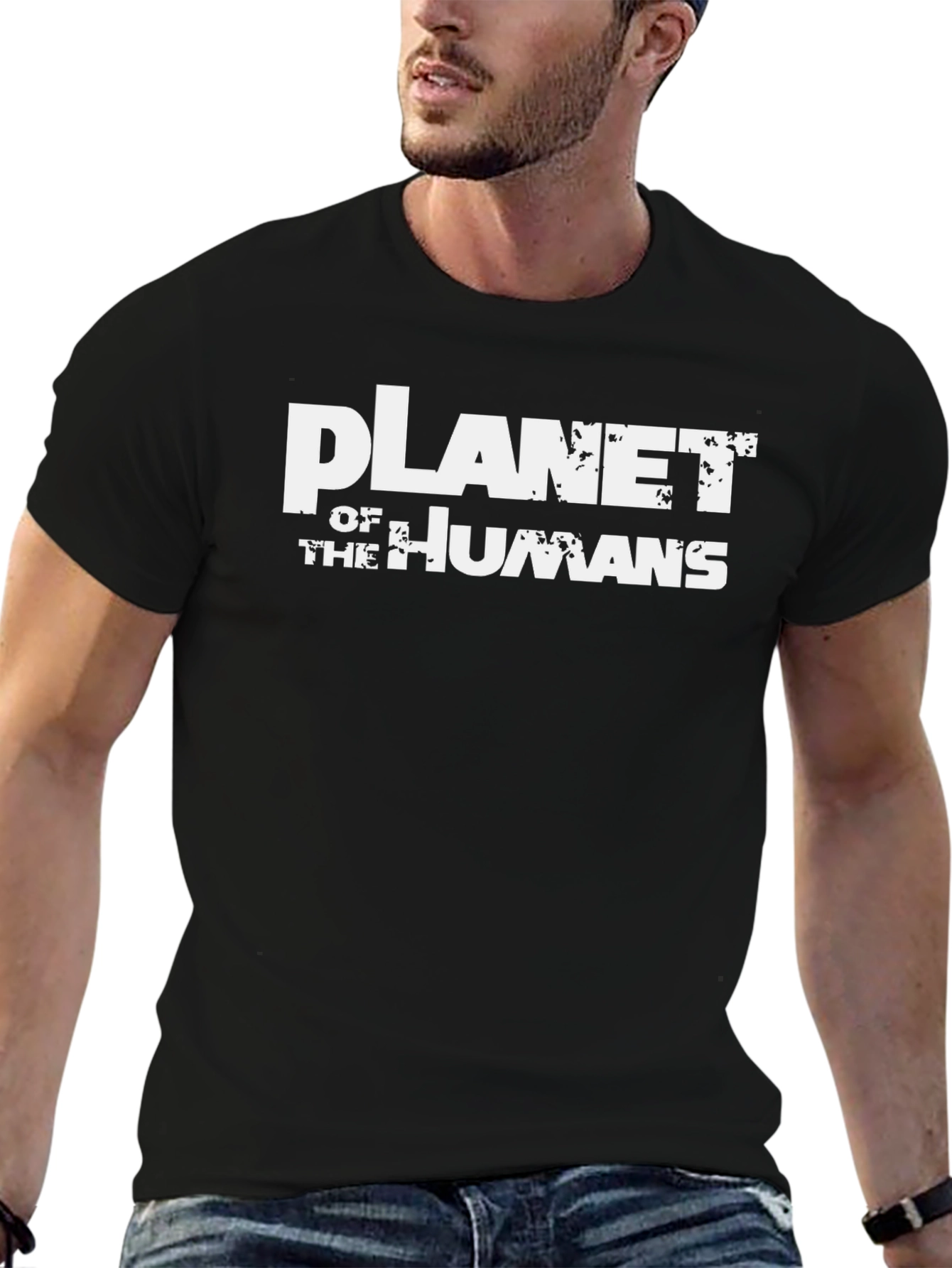 Planet of the Humans T-Shirt - Black Graphic Tee