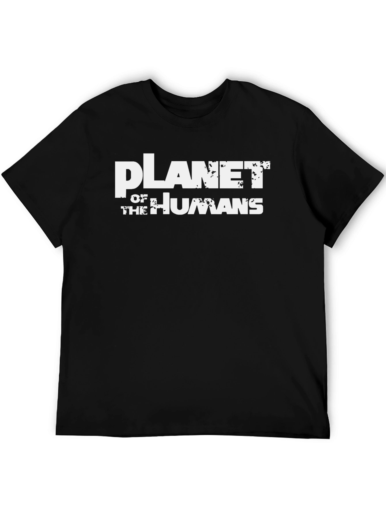 Planet of the Humans T-Shirt - Black Graphic Tee