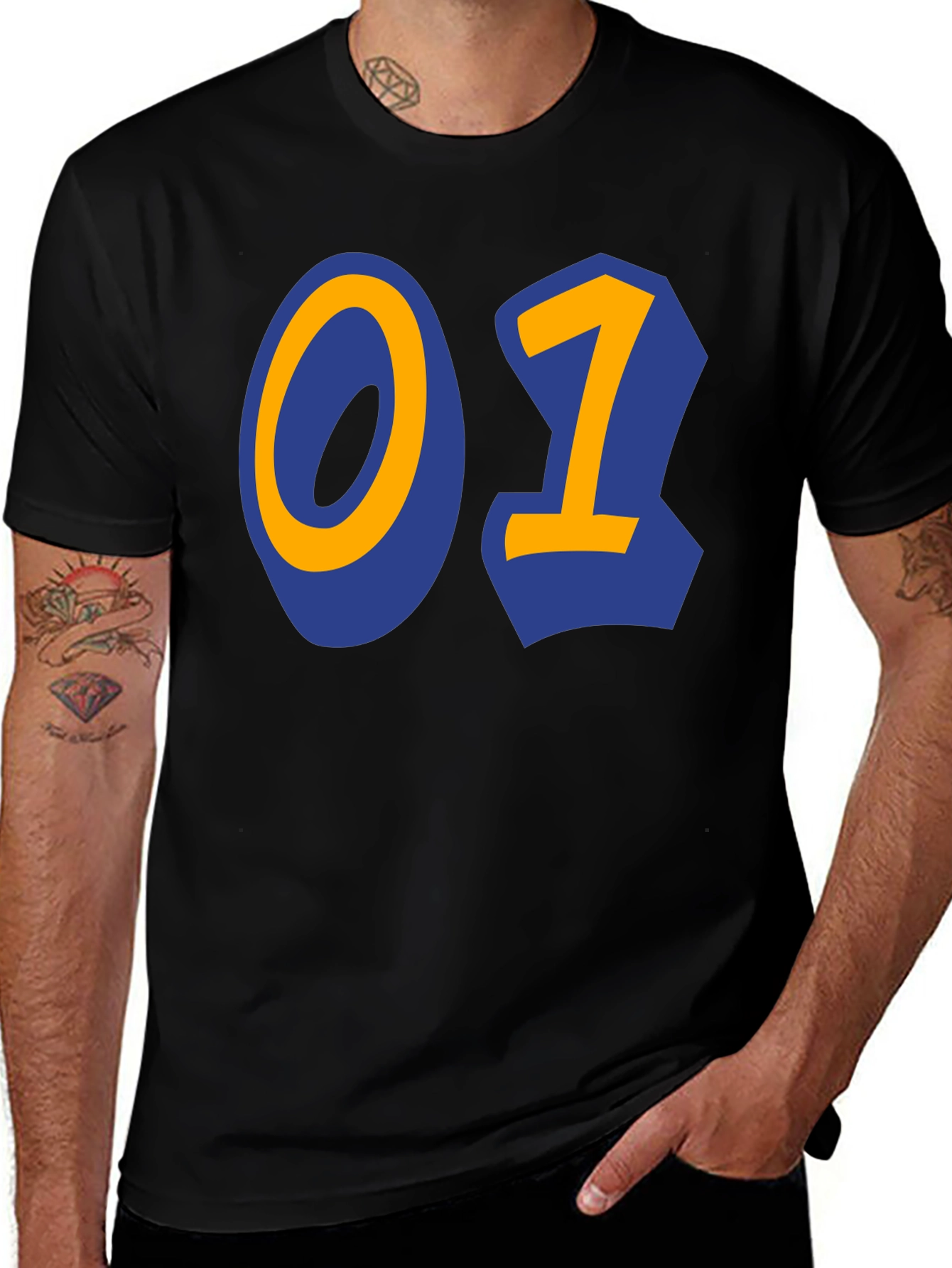 Bold 01 Graphic Tee - Statement T-Shirt
