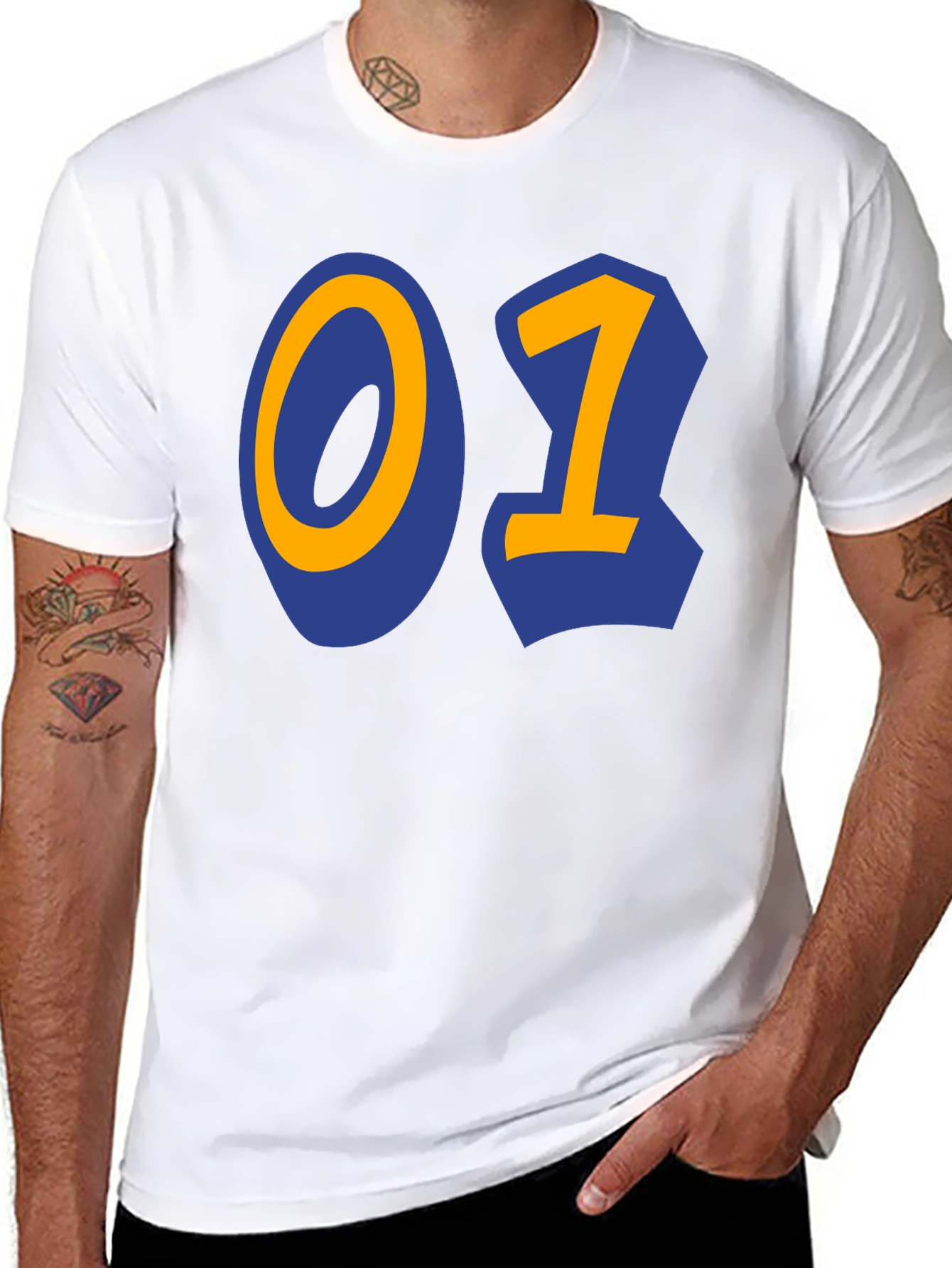 Bold 01 Graphic Tee - Statement T-Shirt