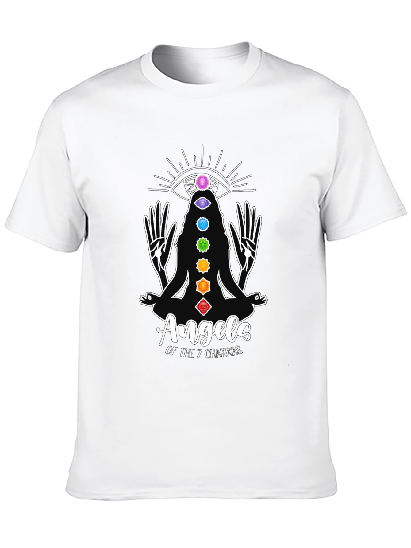 Angels of the 7 Chakras Graphic T-Shirt