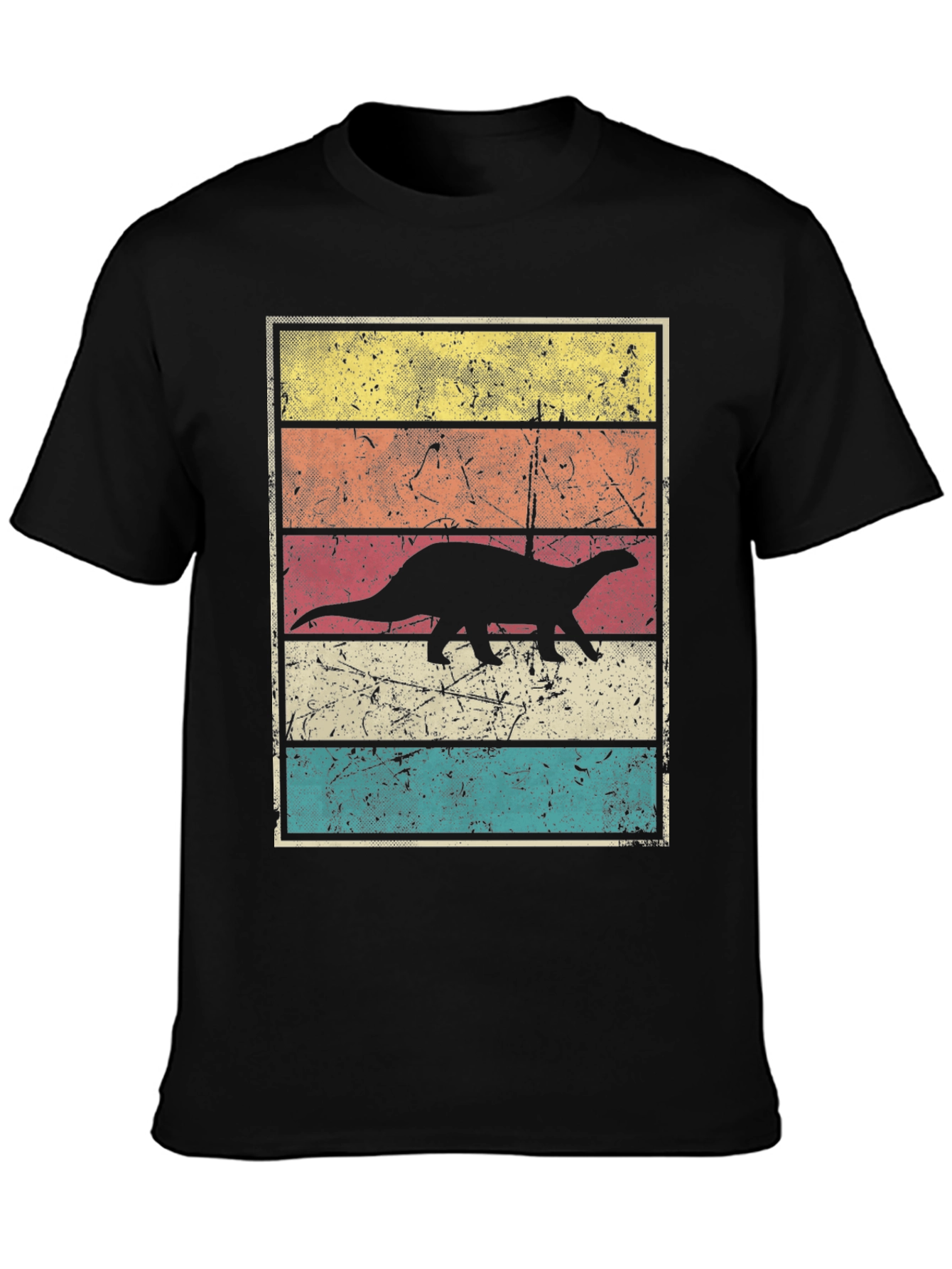 Retro Dinosaur Graphic T-Shirt