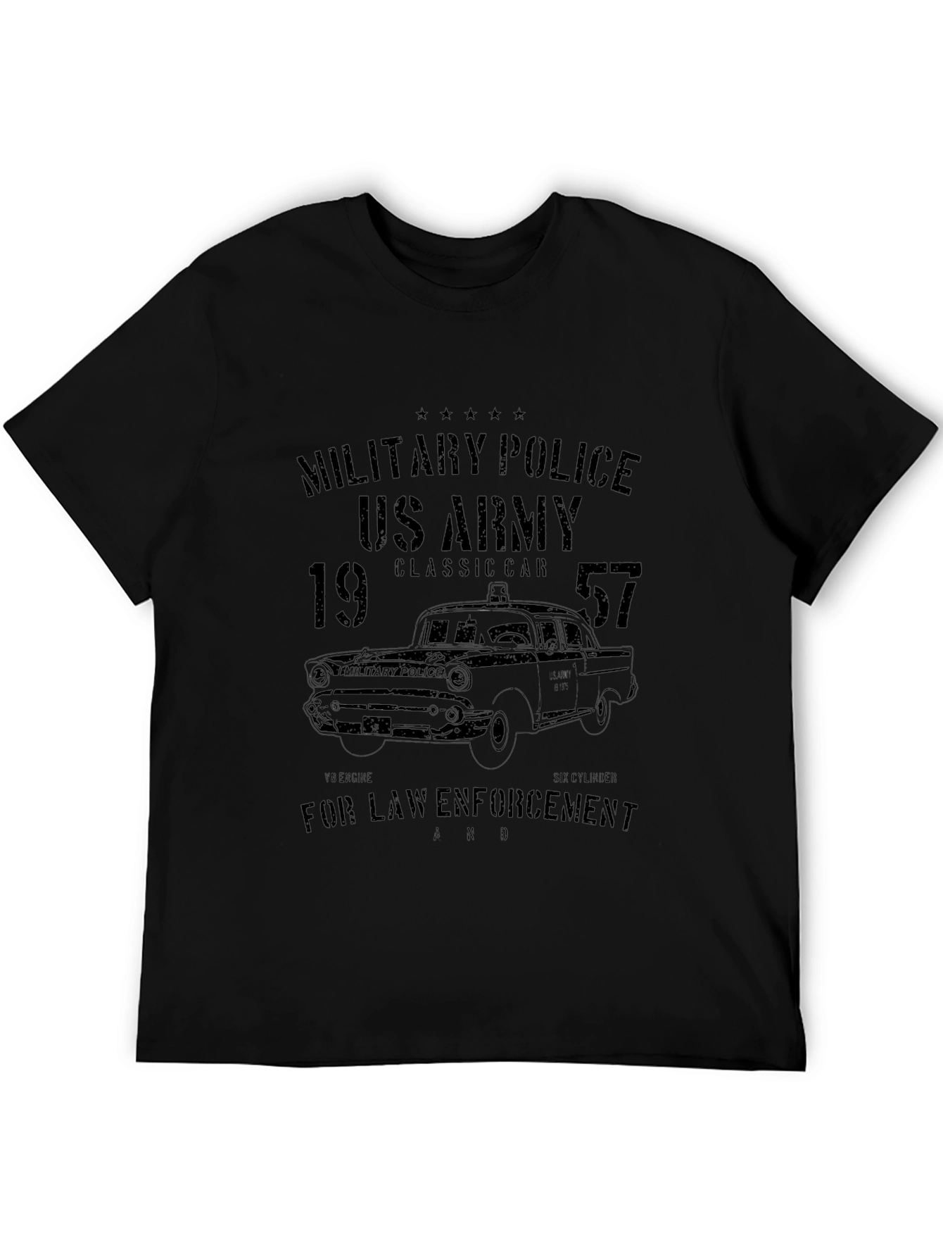 Military Police US Army Classic Car T-Shirt