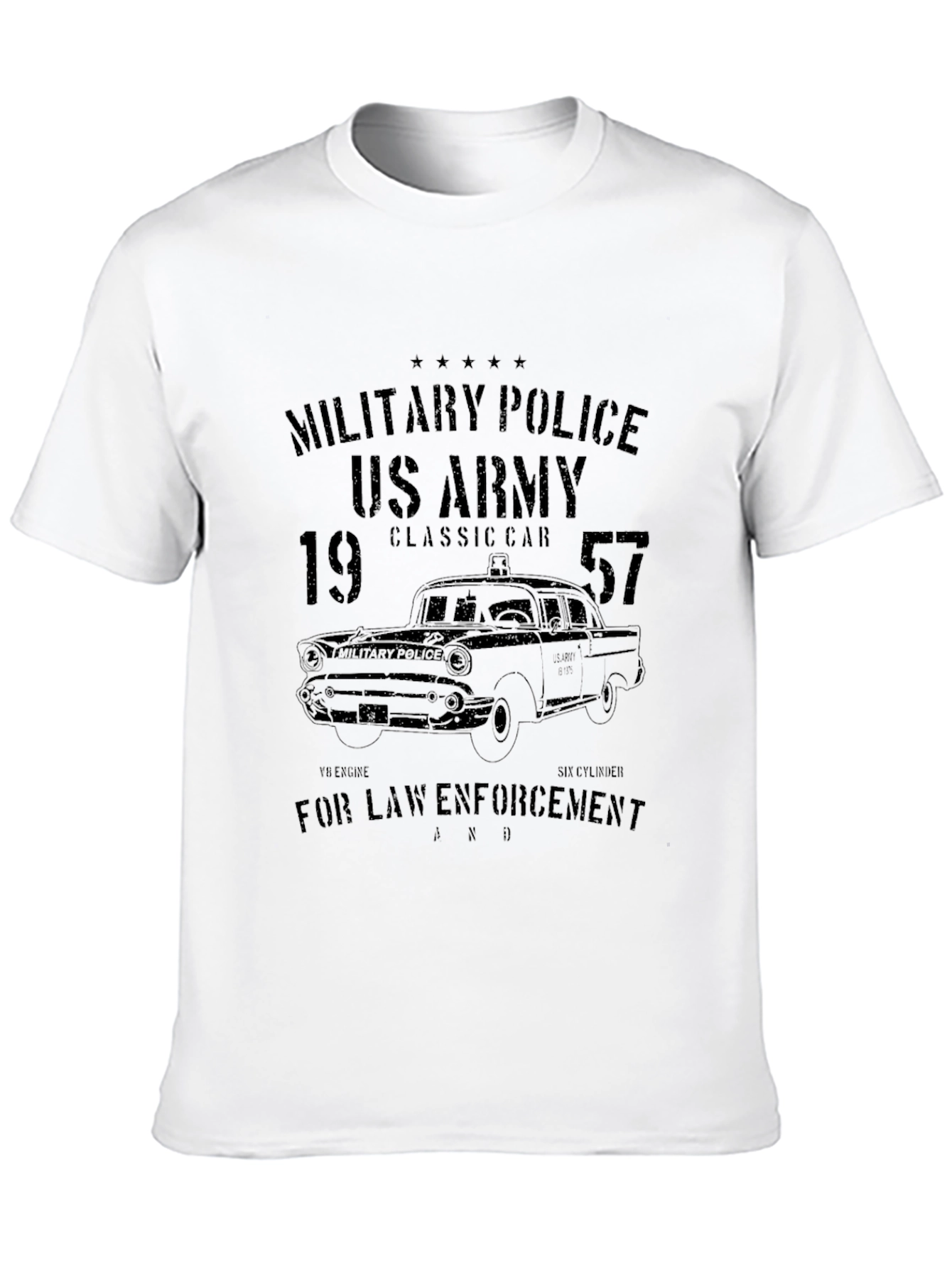Military Police US Army Classic Car T-Shirt