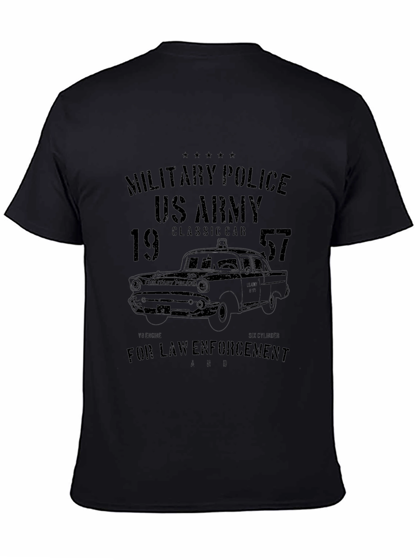 Military Police US Army Classic Car T-Shirt