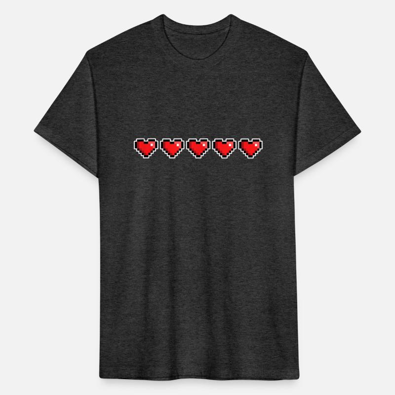 Gamer Retro Games Pixel Hearts