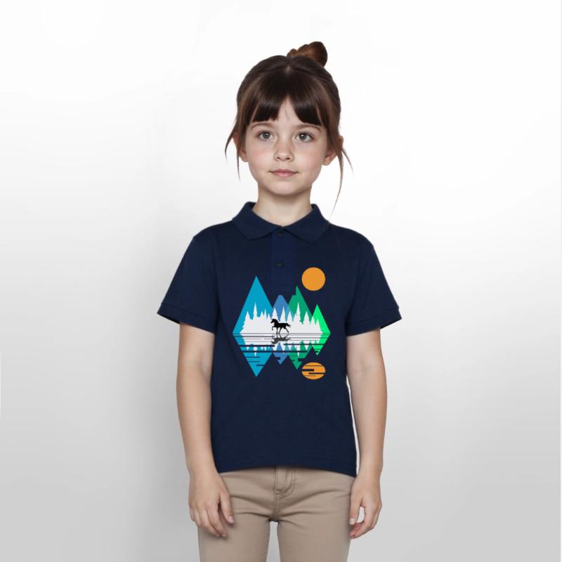 GEOMETRIC MOUNTAIN HORSE