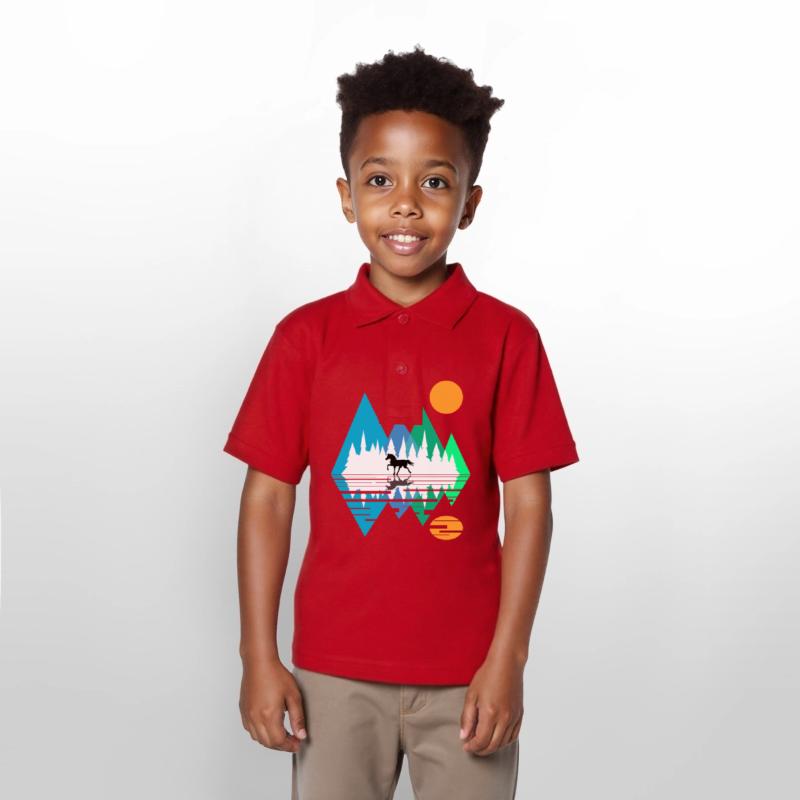 GEOMETRIC MOUNTAIN HORSE