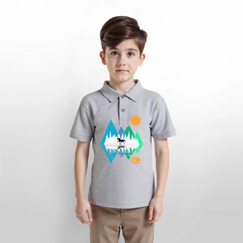 GEOMETRIC MOUNTAIN HORSE