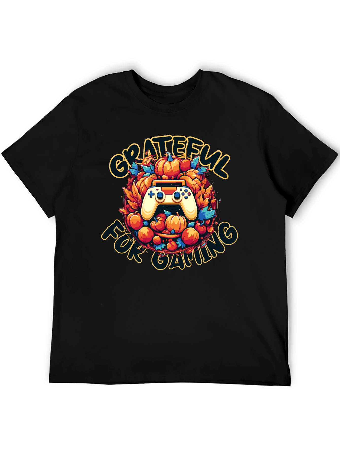 Grateful for Gaming T-Shirt - Gamer Thanksgiving Tee