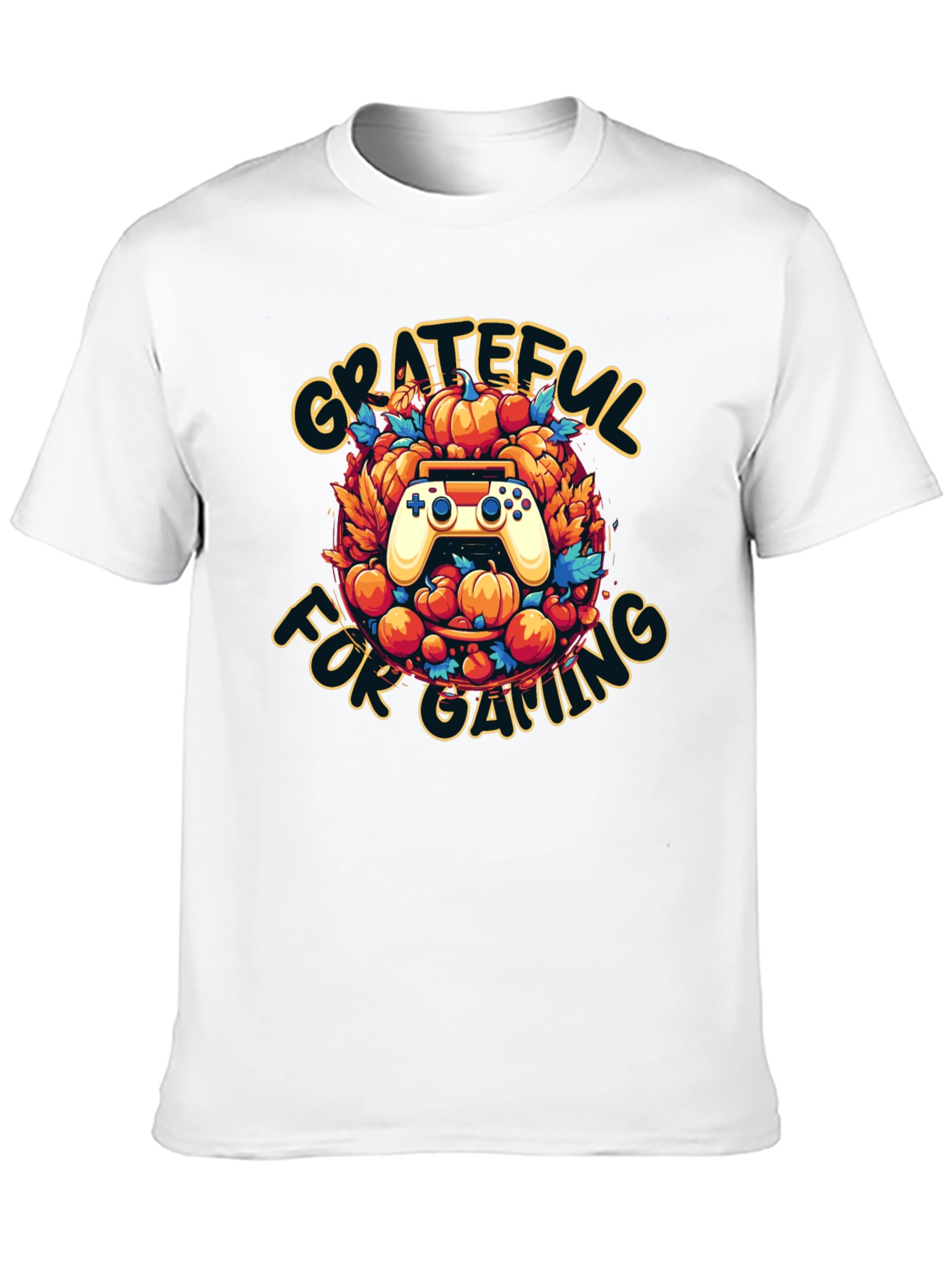 Grateful for Gaming T-Shirt - Gamer Thanksgiving Tee