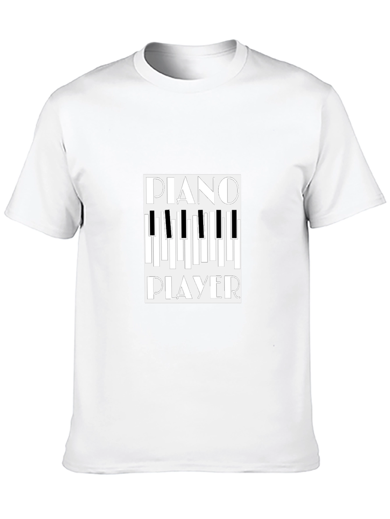 Piano Player Graphic Tee - Cool Music Lover Shirt