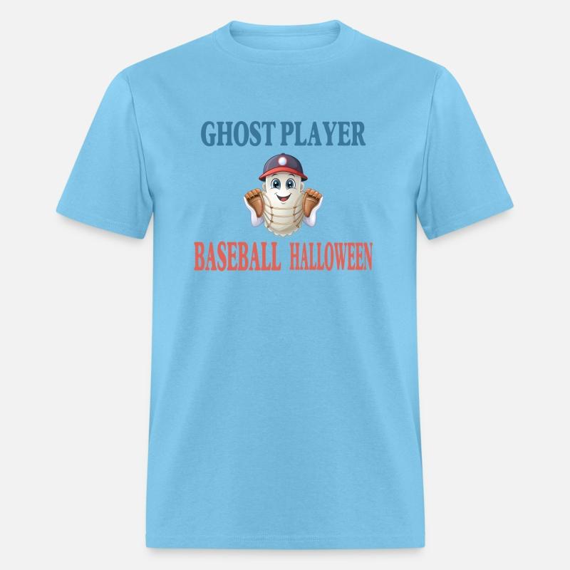 GHOST PLAYER BASEBALL HALLOWEEN