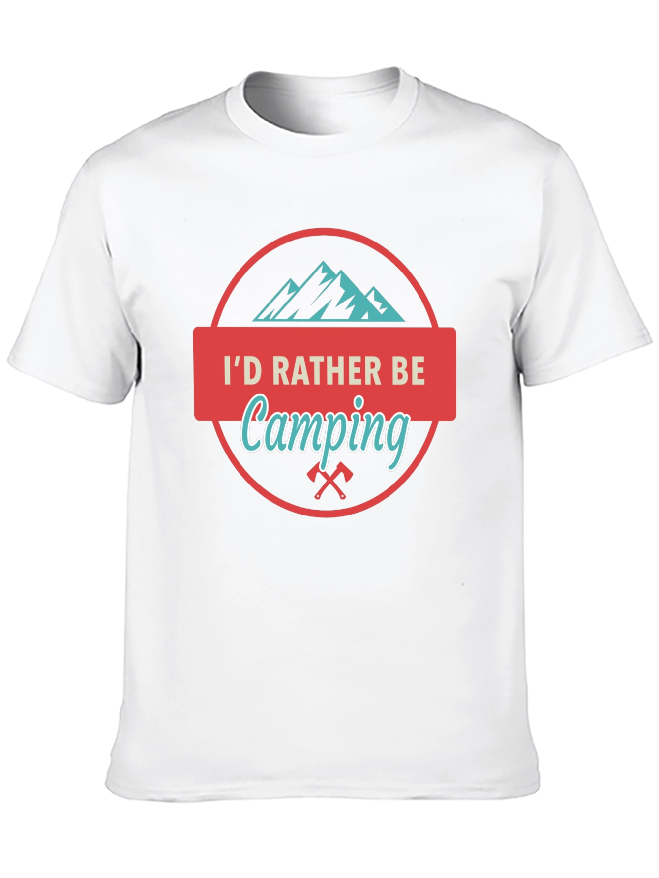 Id Rather Be Camping Graphic Tee