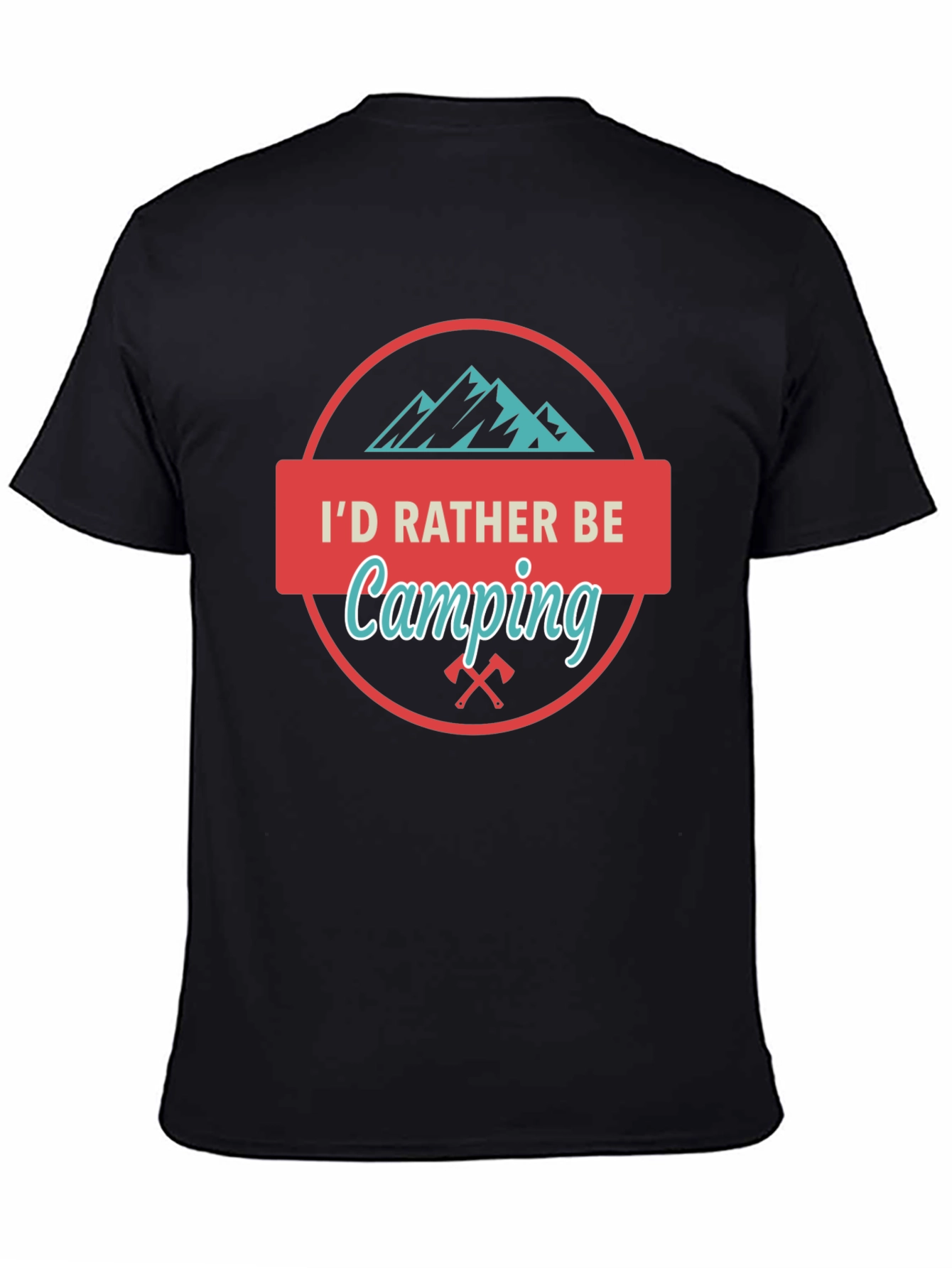 Id Rather Be Camping Graphic Tee