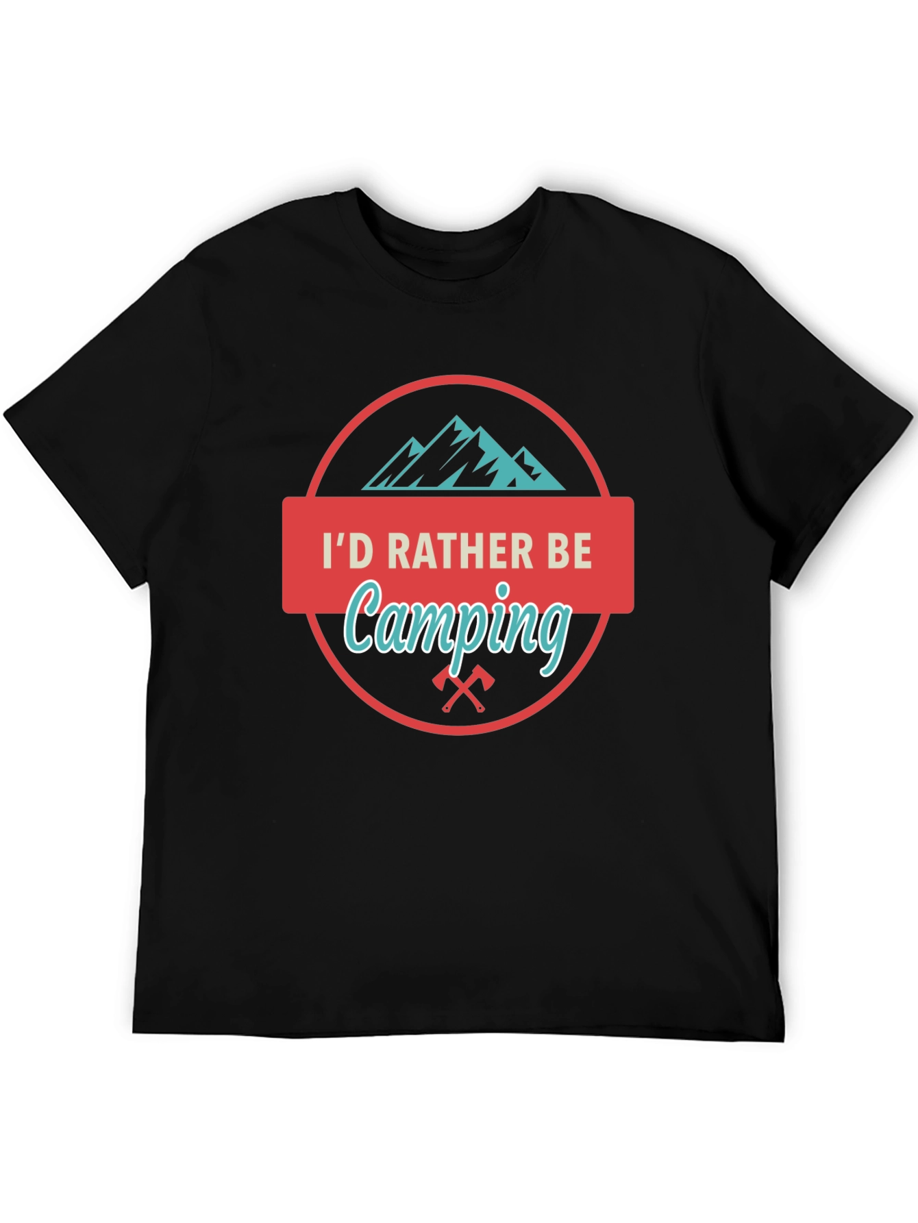Id Rather Be Camping Graphic Tee