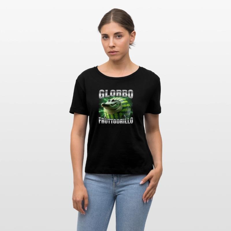 Glorbo Fruttodrillo T-Shirt Absurd Meme Creature