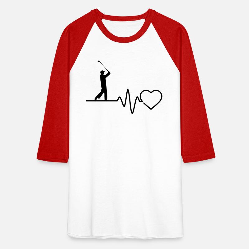 Golfer Heartbeat Love