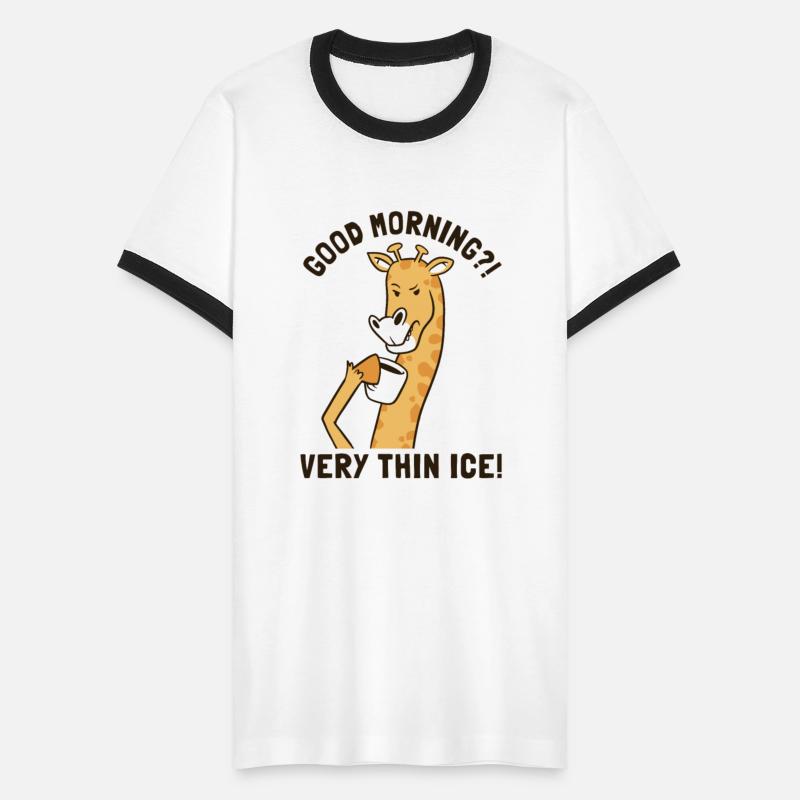 Good Morning Very Thin Ice Giraffidae Nubian