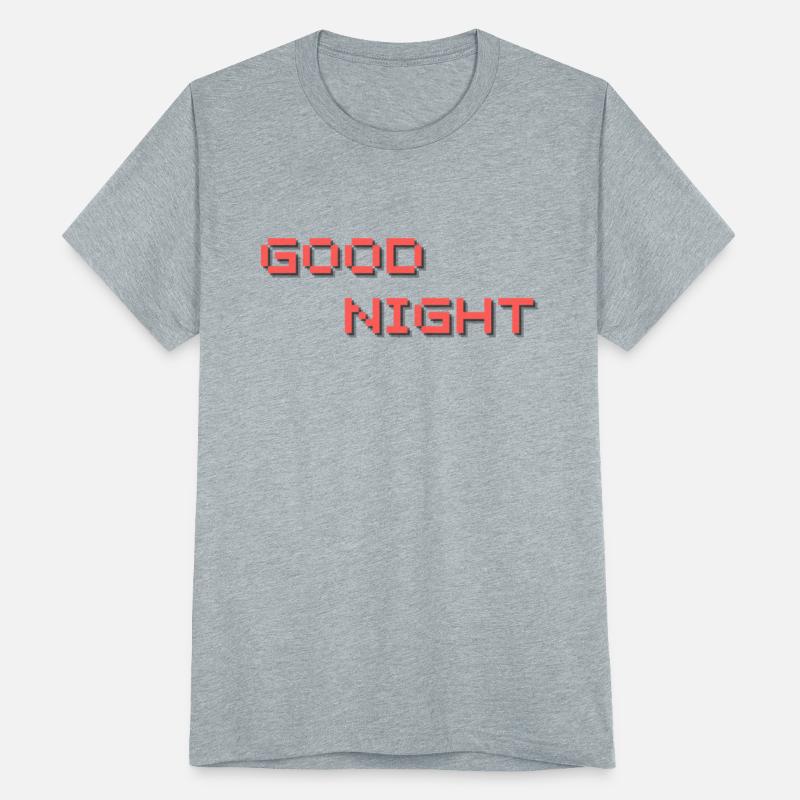 good night pixel logo