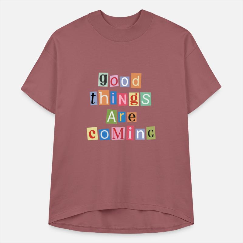 Good things are coming Magazine Letters