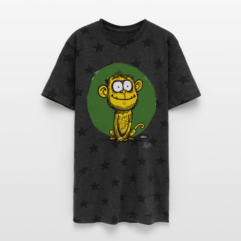 Goofy Yellow Monkey – GRZZ. Cartoon Style