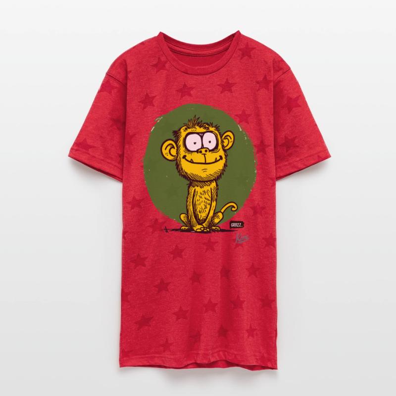 Goofy Yellow Monkey – GRZZ. Cartoon Style