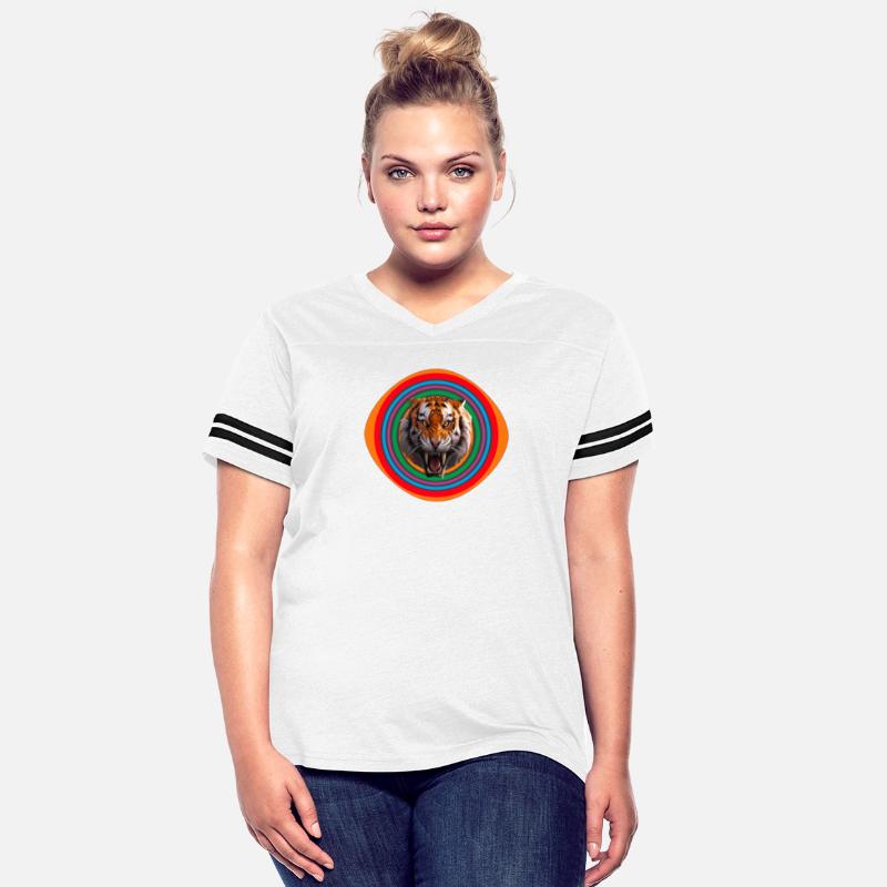 Gorgeous ferocious tiger design