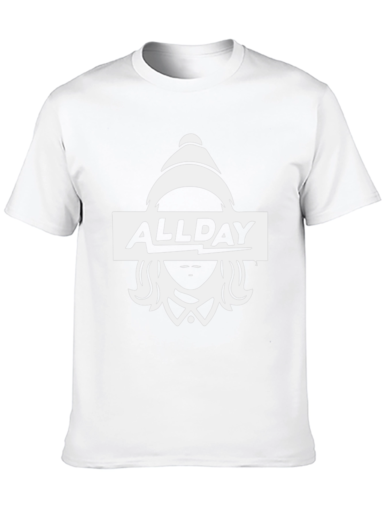 AllDay Graphic Tee - Black Cotton T-Shirt