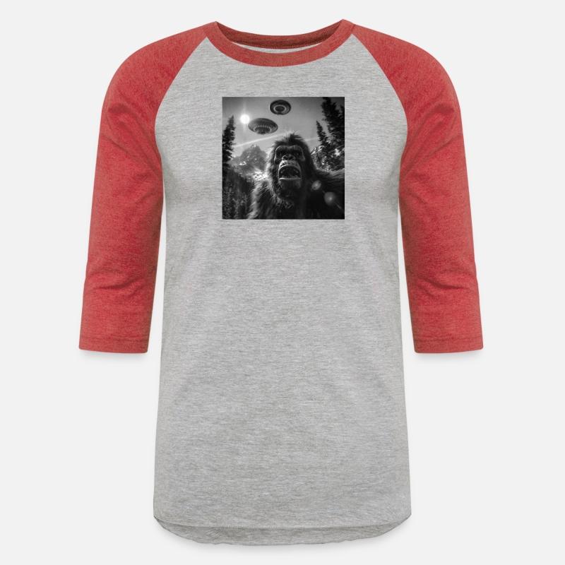 Graphic Bigfoot Sasquatch Selfie