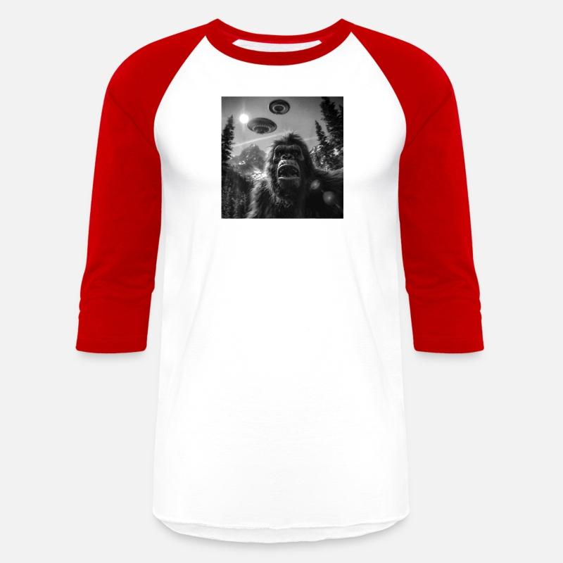 Graphic Bigfoot Sasquatch Selfie