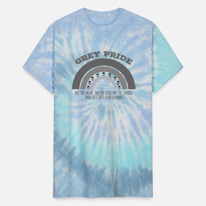 Grey Pride We're Here, We're Old, We're Tired.