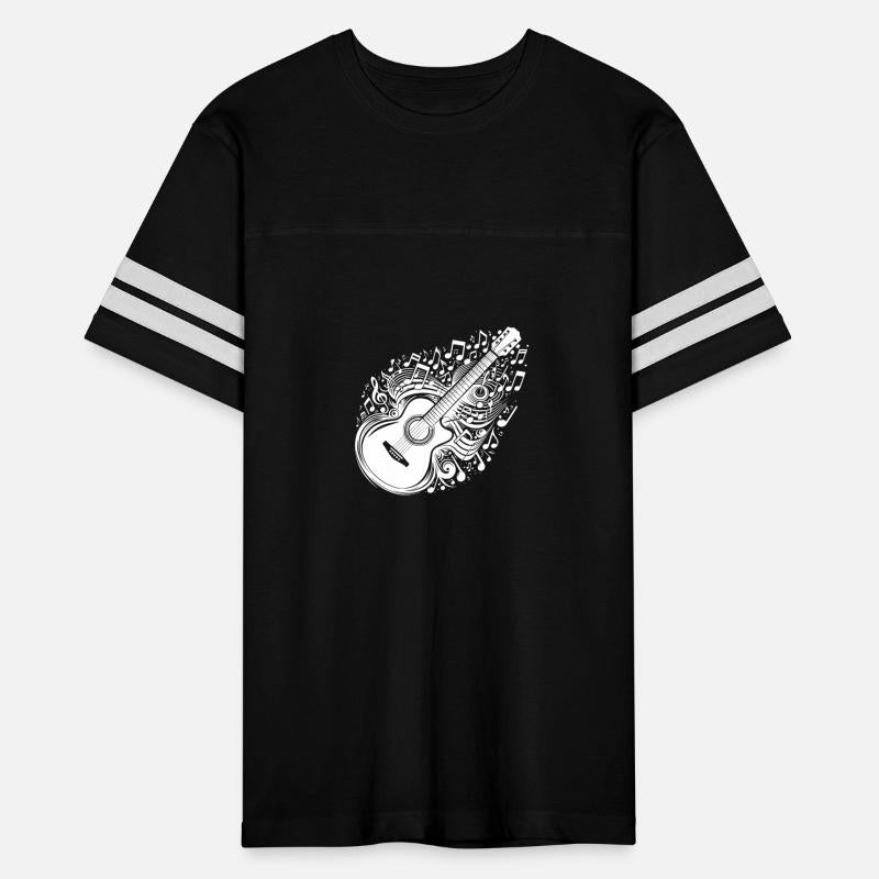 Guitar With Flying Music Sheet Music