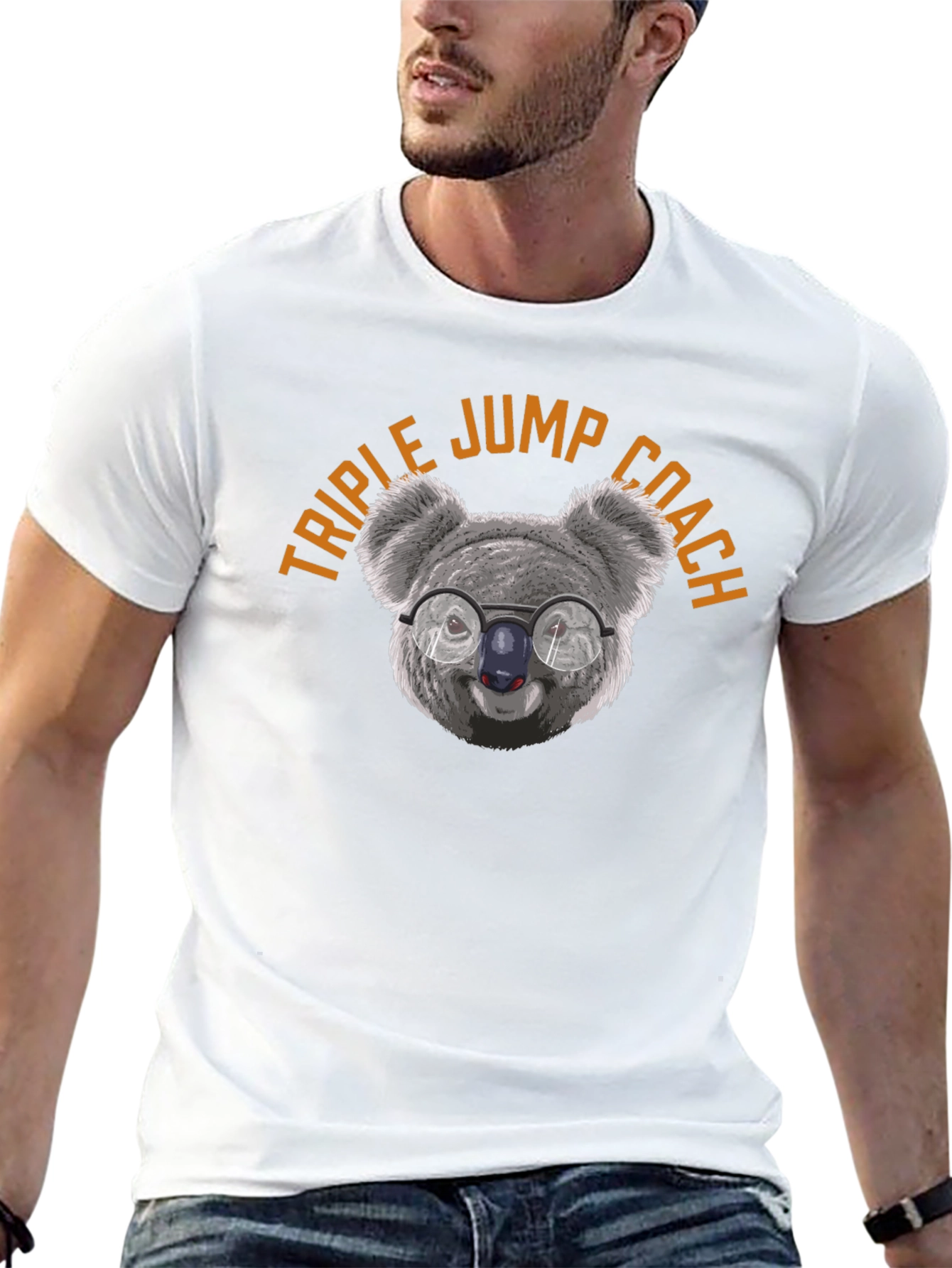 Triple Jump Coach Koala T-Shirt