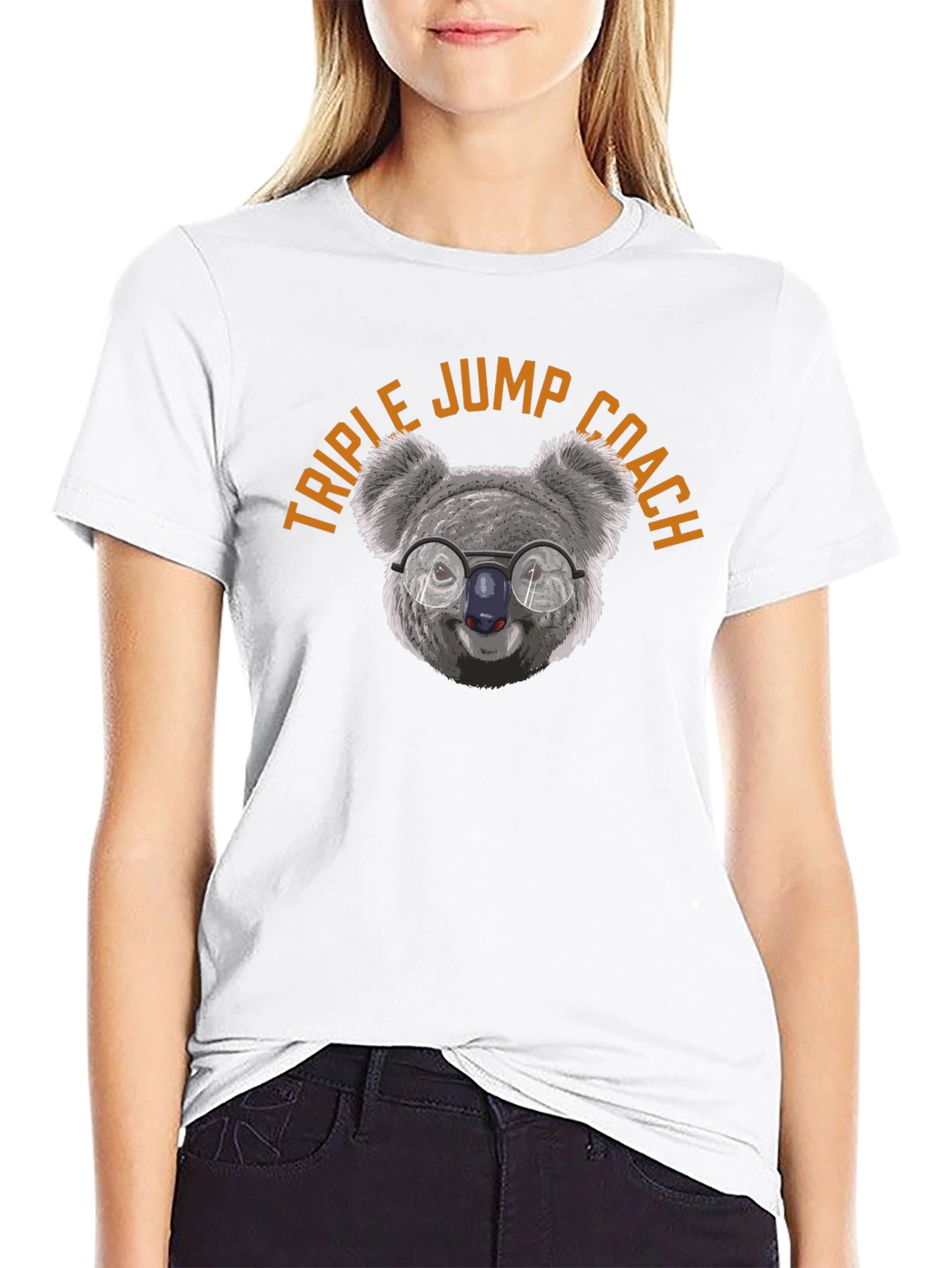 Triple Jump Coach Koala T-Shirt