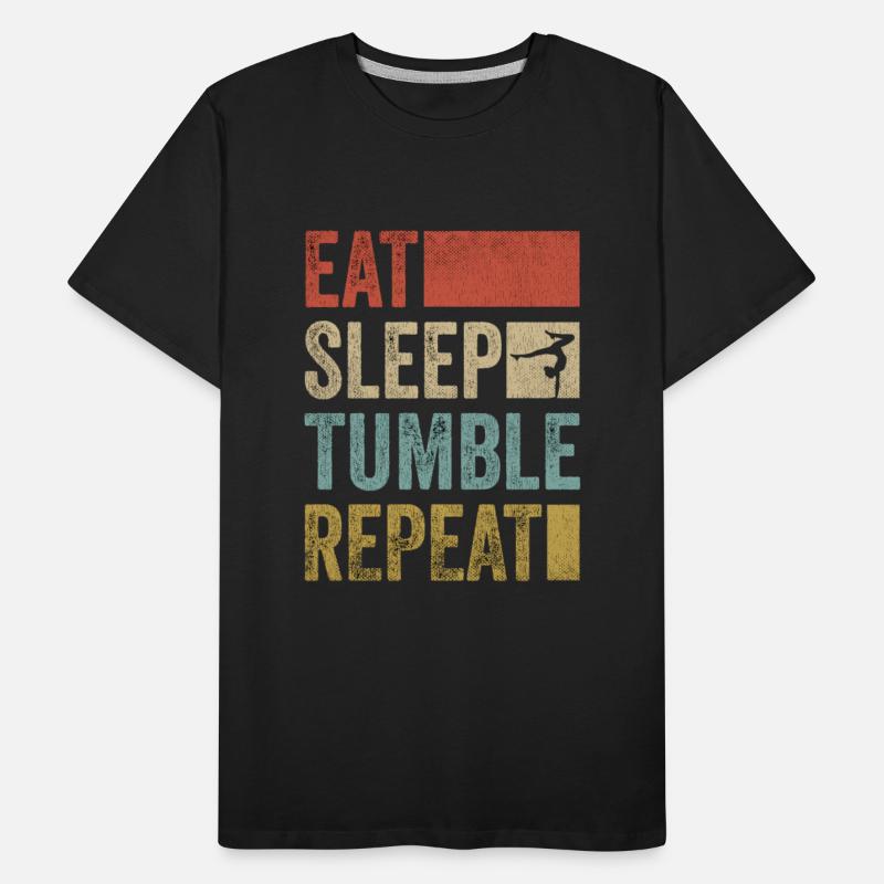 Gymnast Eat Sleep Tumble Repeat Gymnastic Dancer