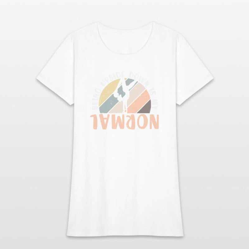 Gymnast upside down is my normal