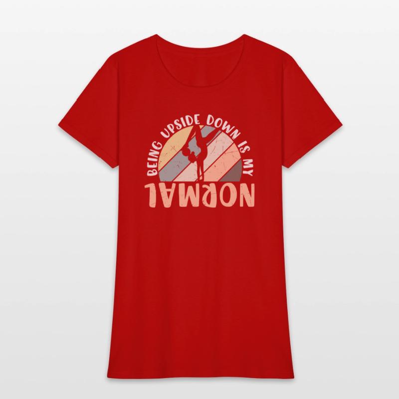 Gymnast upside down is my normal