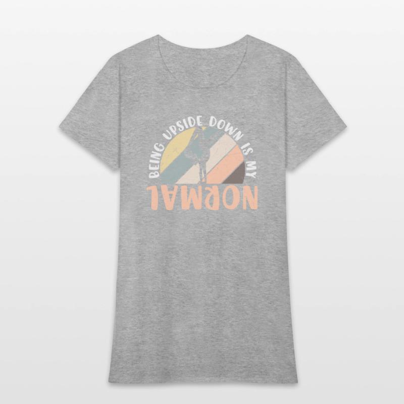 Gymnast upside down is my normal