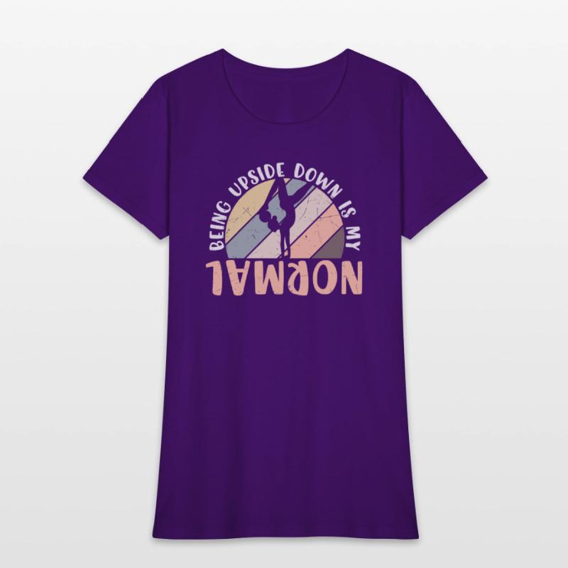 Gymnast upside down is my normal