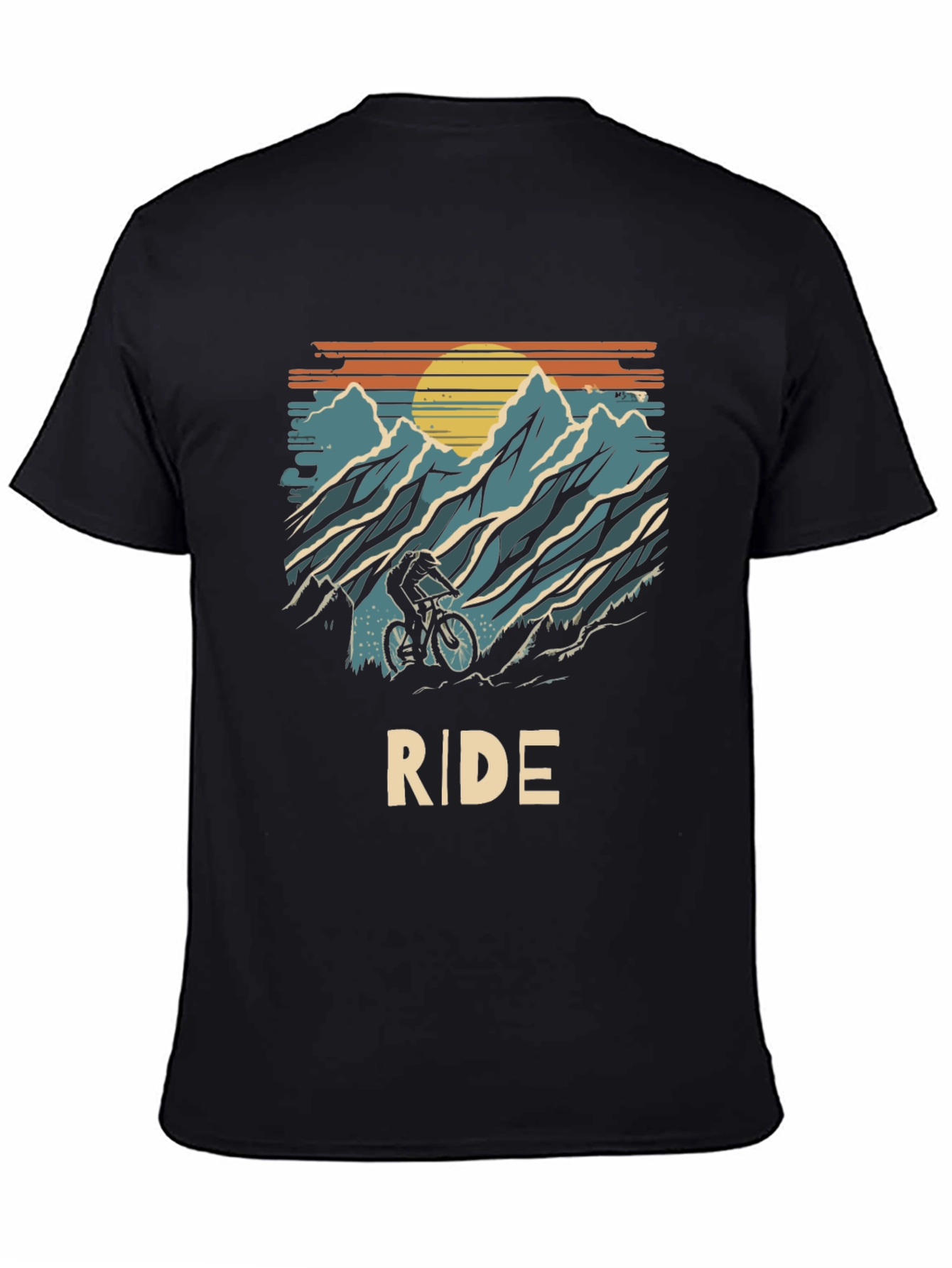 Ride Mountain Bike Graphic T-Shirt
