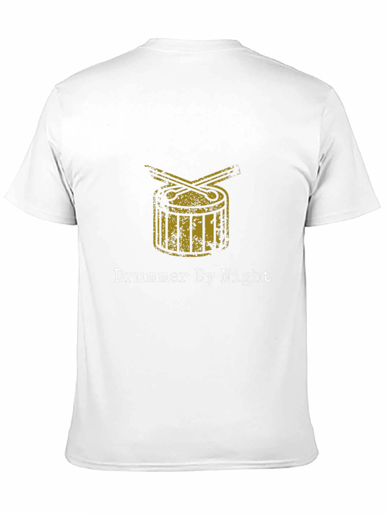 Drummer By Night Black Graphic Tee