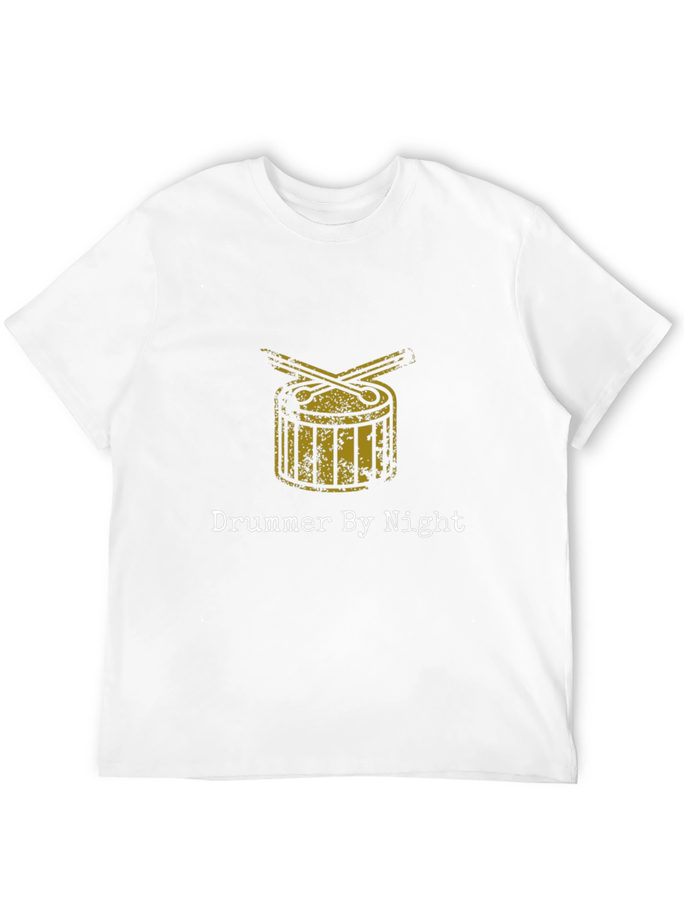 Drummer By Night Black Graphic Tee