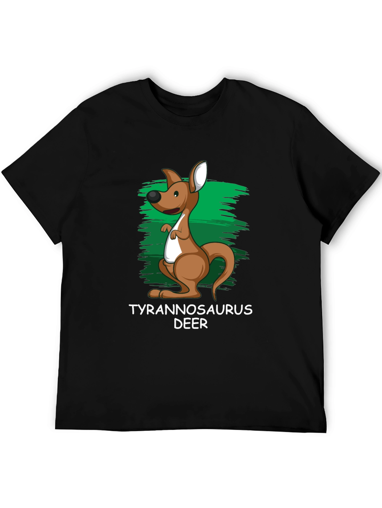 Tyrannosaurus Deer T-Shirt Funny Kangaroo Design