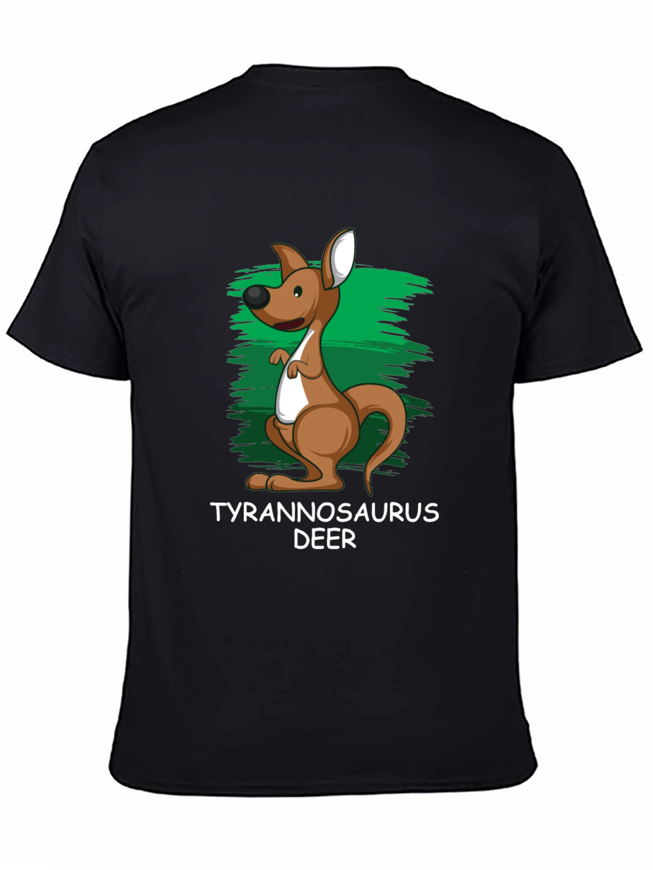 Tyrannosaurus Deer T-Shirt Funny Kangaroo Design