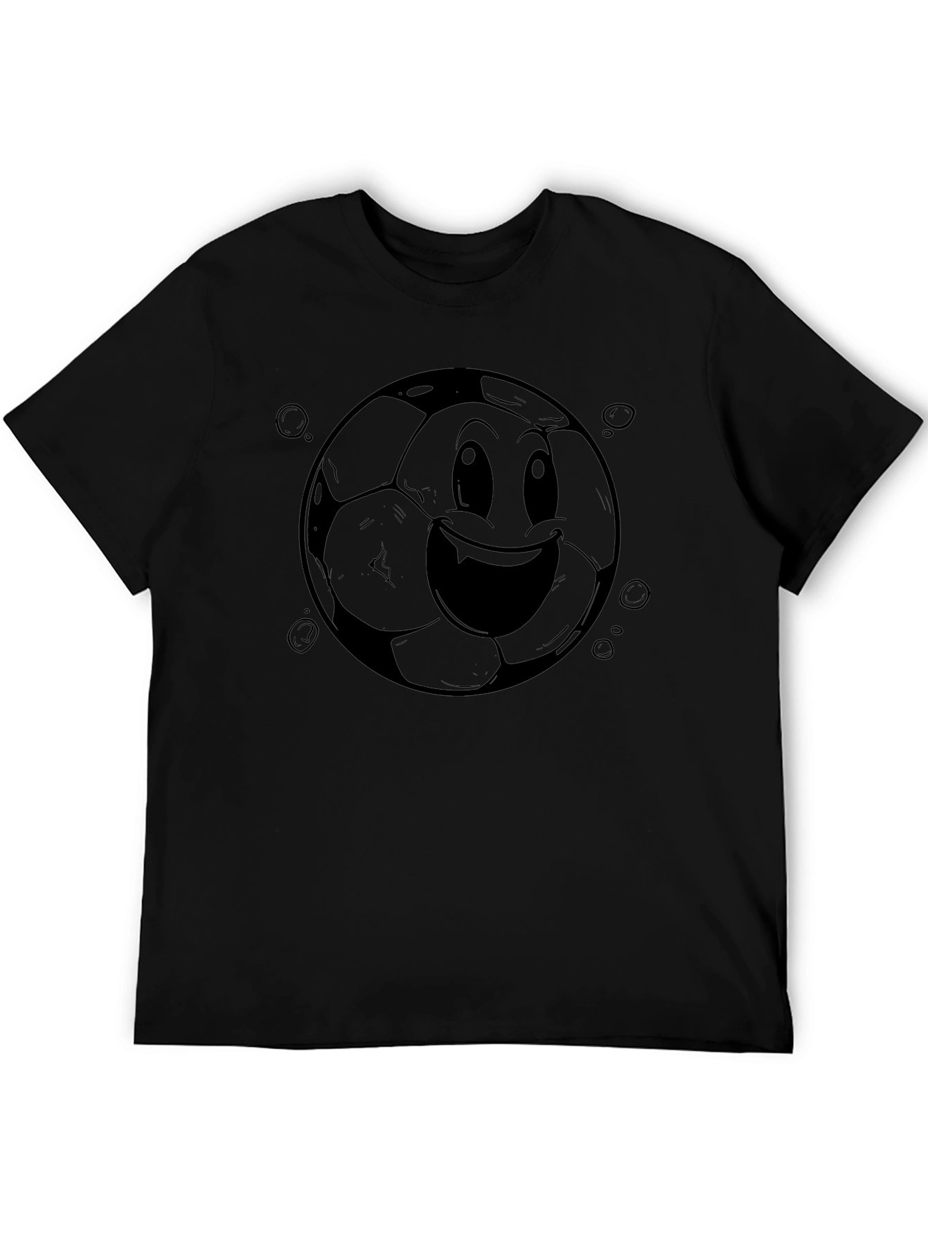 Smiley Soccer Ball Graphic Tee