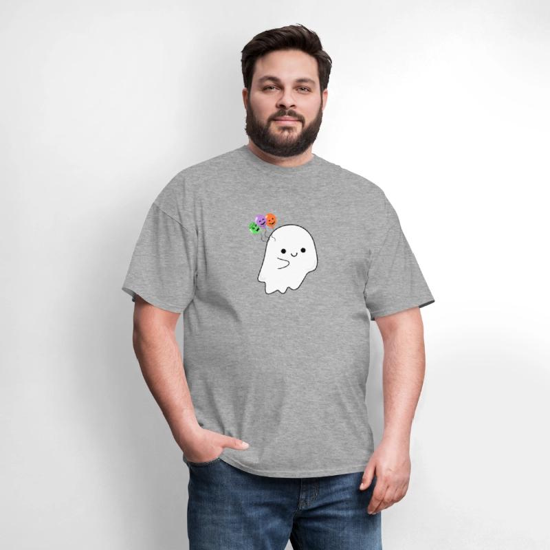 halloween ghost catch a ballons