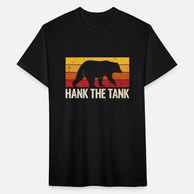 Hank The Tank Bear Distressed Save Hank The Tank